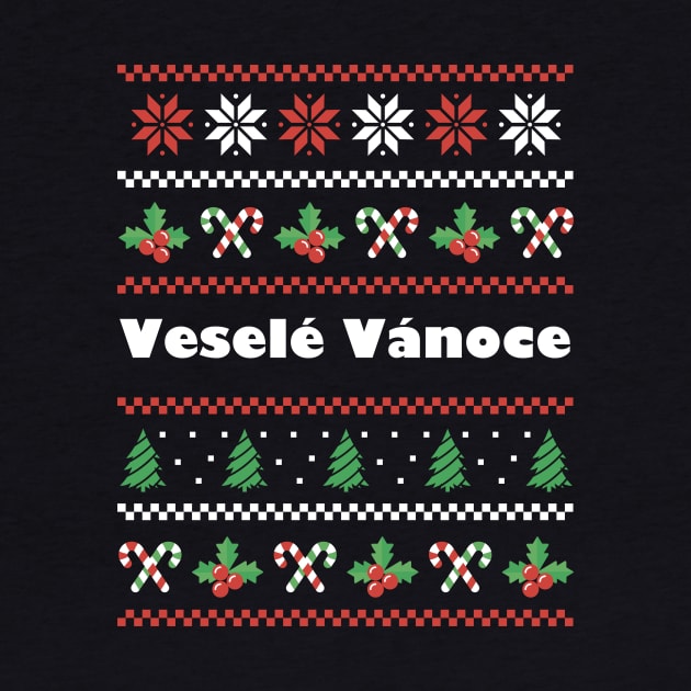 Czech Christmas Vesele Vanoce by SunburstGeo